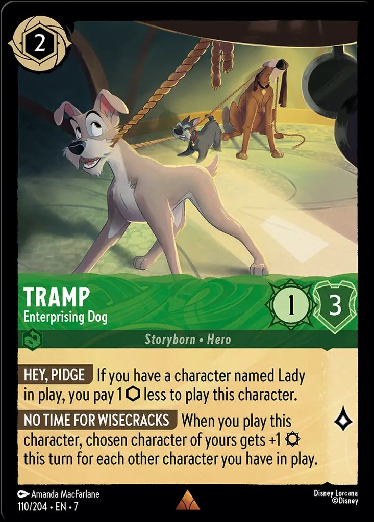 110/204-EN-7: Tramp - Enterprising Dog