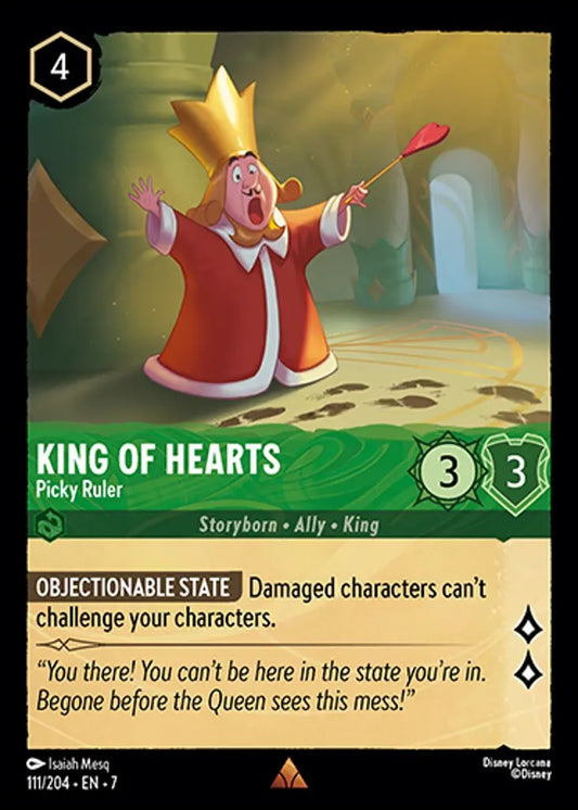 111/204-EN-7: King of Hearts - Picky Ruler