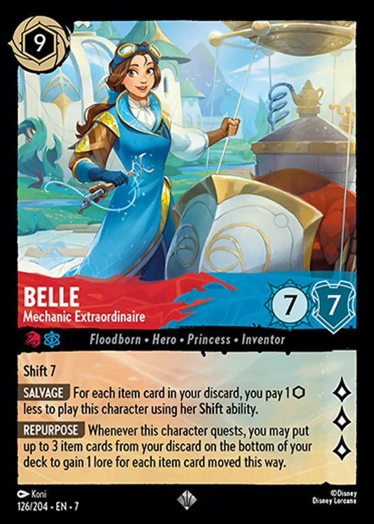 126/204-EN-7: Belle - Mechanic Extraordinaire