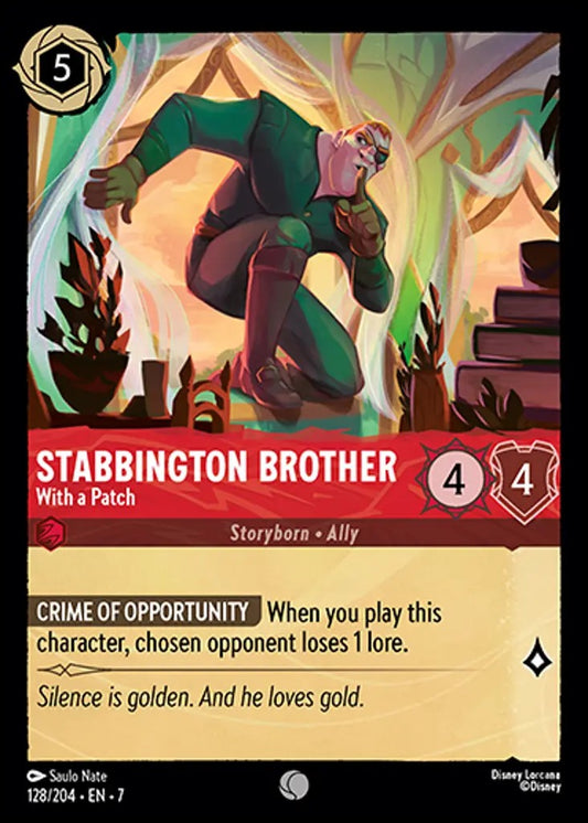 128/204-EN-7: Stabbington Brother - With a Patch