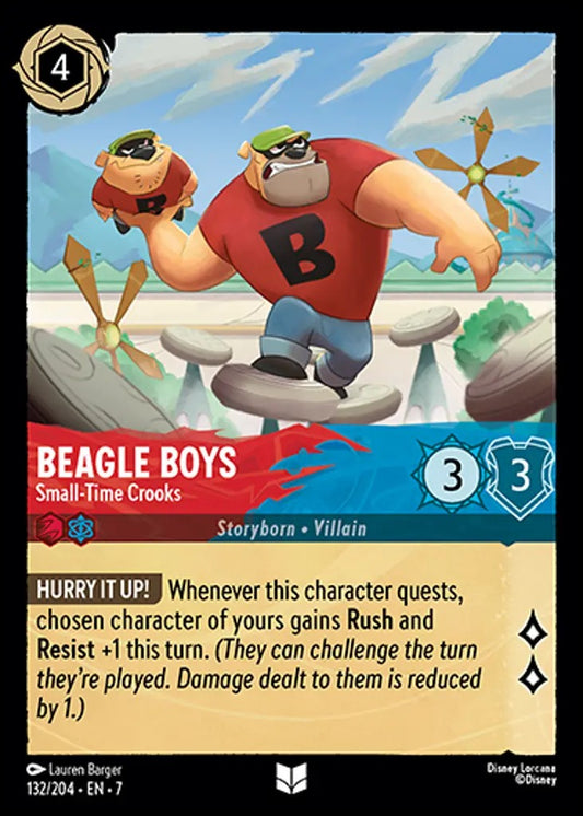 132/204-EN-7: Beagle Boys - Small-Time Crooks
