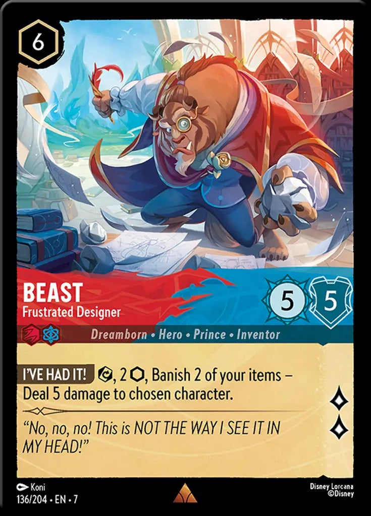 136/204-EN-7: Beast - Frustrated Designer
