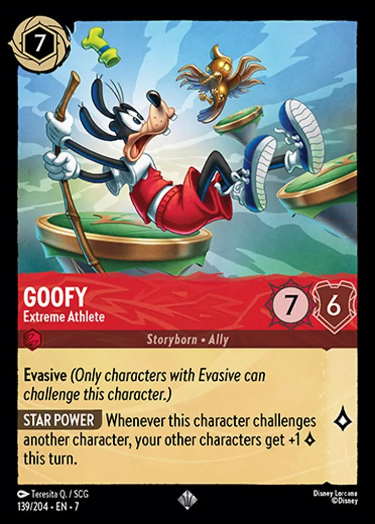 139/204-EN-7: Goofy - Extreme Athlete