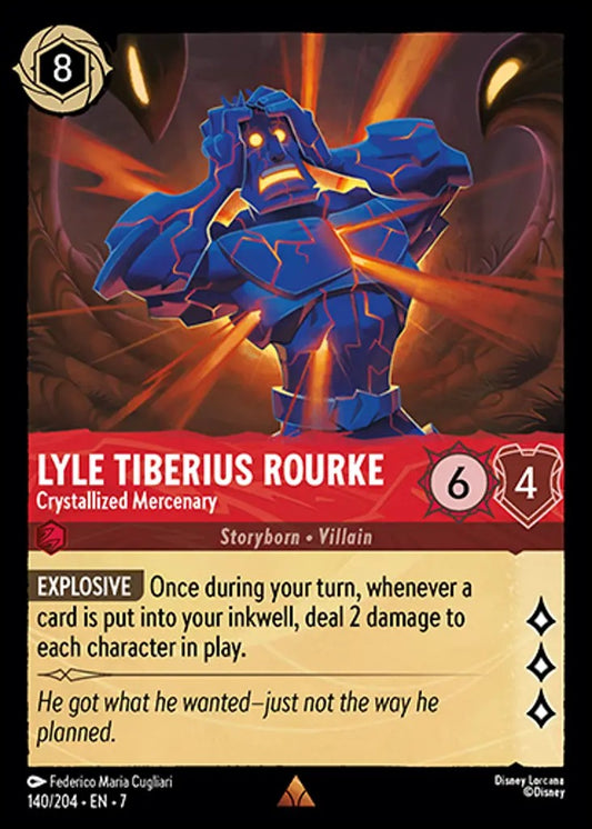 140/204-EN-7: Lyle Tiberius Rourke - Crystallized Mercenary