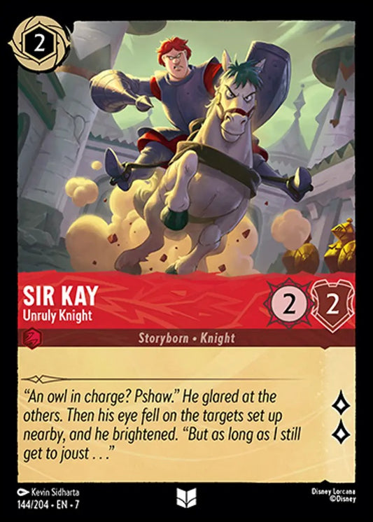 144/204-EN-7: Sir Kay - Unruly Knight