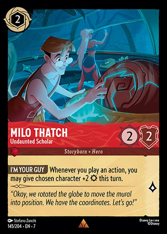 145/204-EN-7: Milo Thatch - Undaunted Scholar