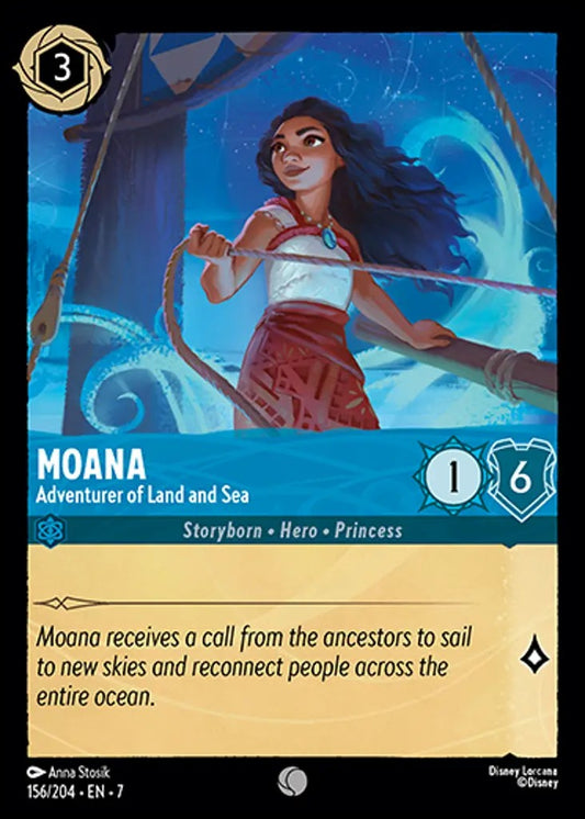 156/204-EN-7: Moana - Adventurer of Land and Sea