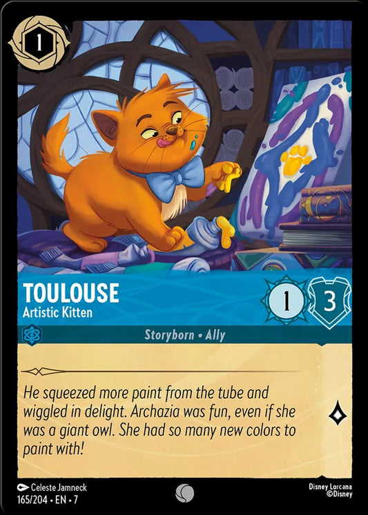 165/204-EN-7: Toulouse - Artistic Kitten