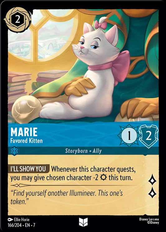 166/204-EN-7: Marie - Favored Kitten