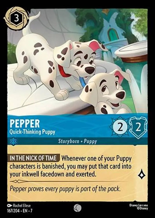 167/204-EN-7: Pepper - Quick-Thinking Puppy