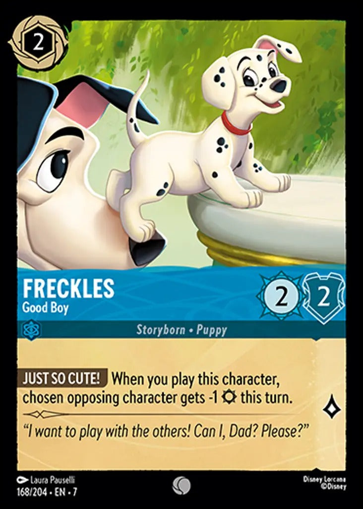 168/204-EN-7: Freckles - Good Boy
