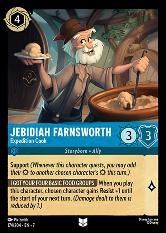 174/204-EN-7: Jebidiah Farnsworth - Expedition Cook