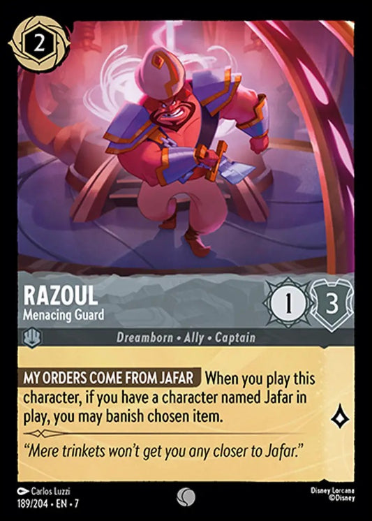 189/204-EN-7: Razoul - Menacing Guard