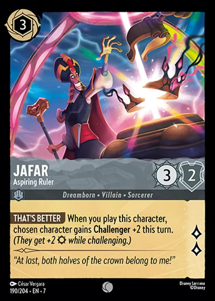 190/204-EN-7: Jafar - Aspiring Ruler