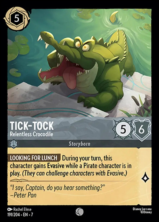191/204-EN-7: Tick-Tock - Relentless Crocodile