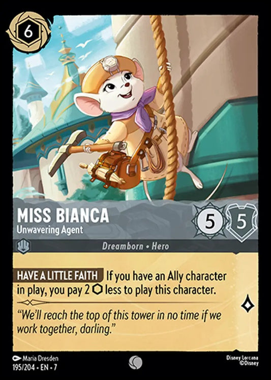 195/204-EN-7: Miss Bianca - Unwavering Agent