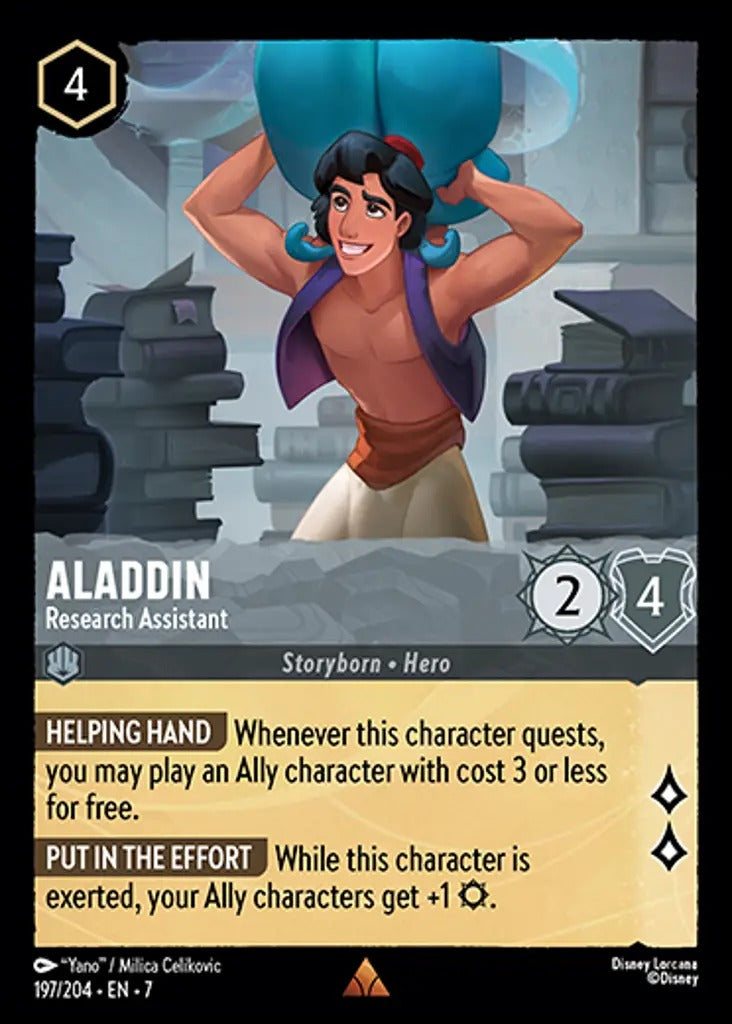 197/204-EN-7: Aladdin - Research Assistant