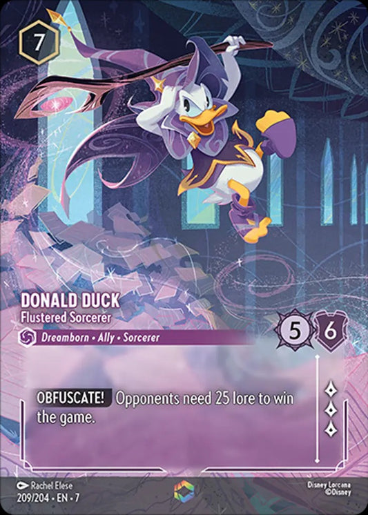 209/204-EN-7: Donald Duck - Flustered Sorcerer