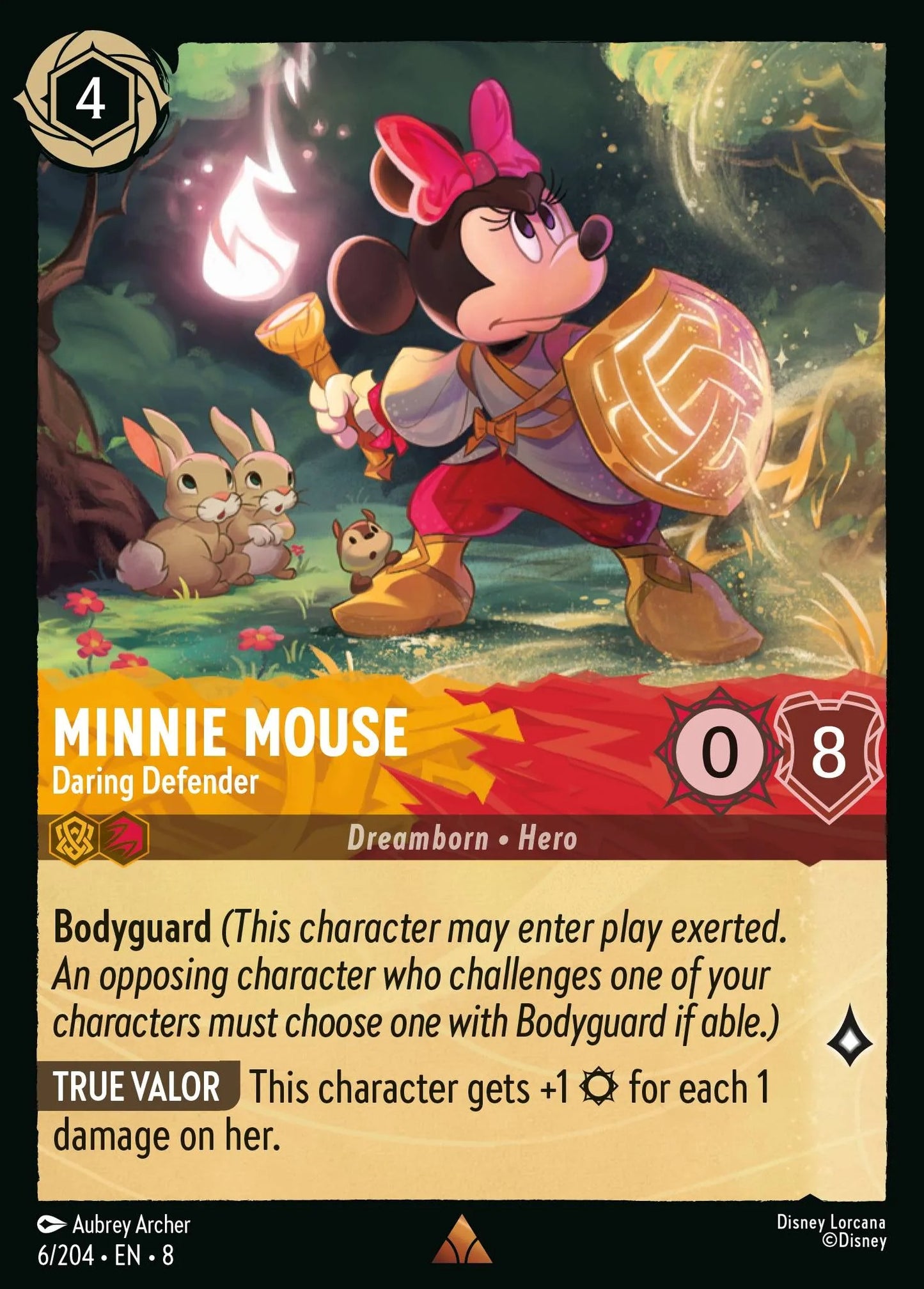 006/204-EN-8: Minnie Mouse - Daring Defender