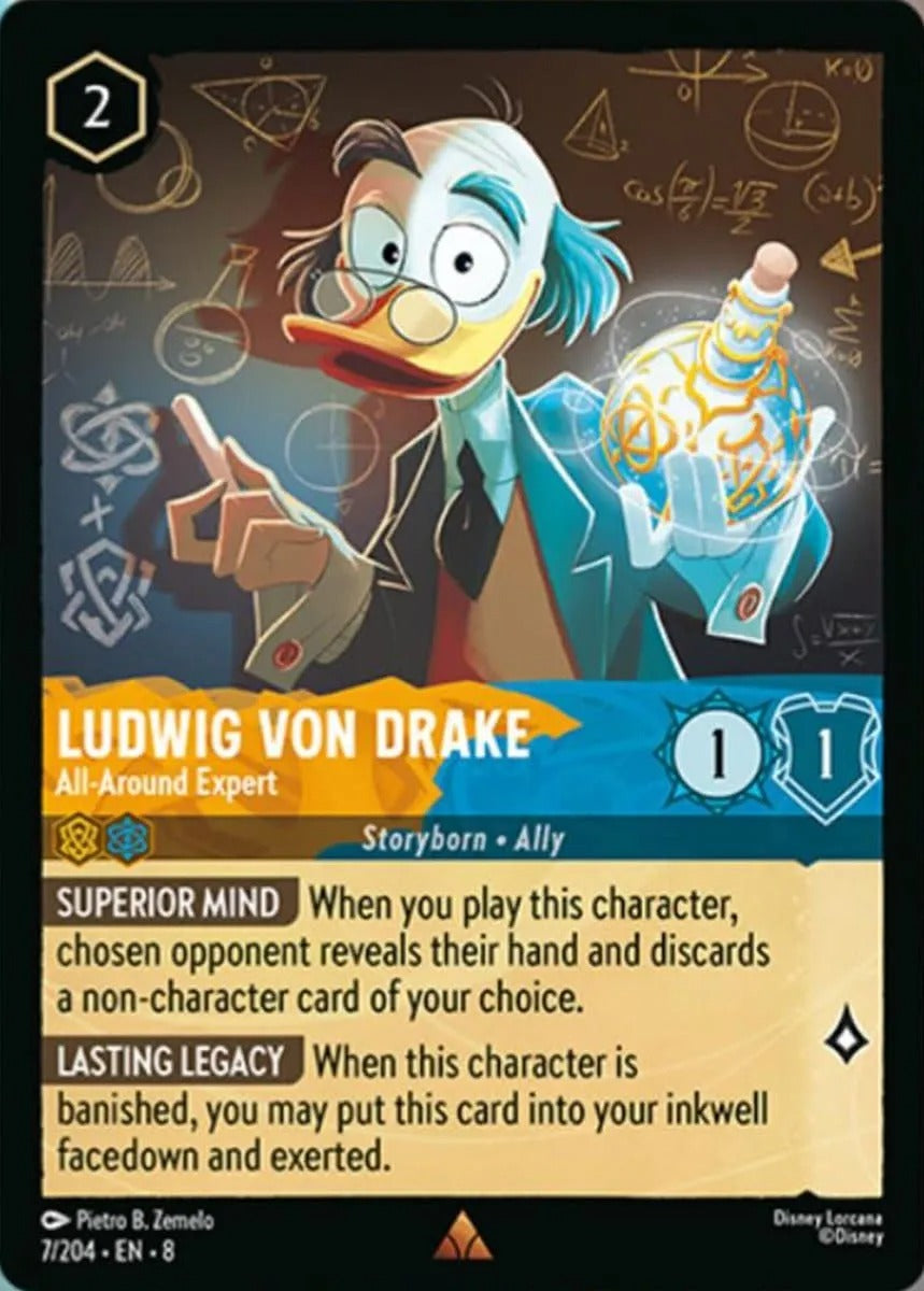 007/204-EN-8: Ludwig Von Drake - All-Around Expert