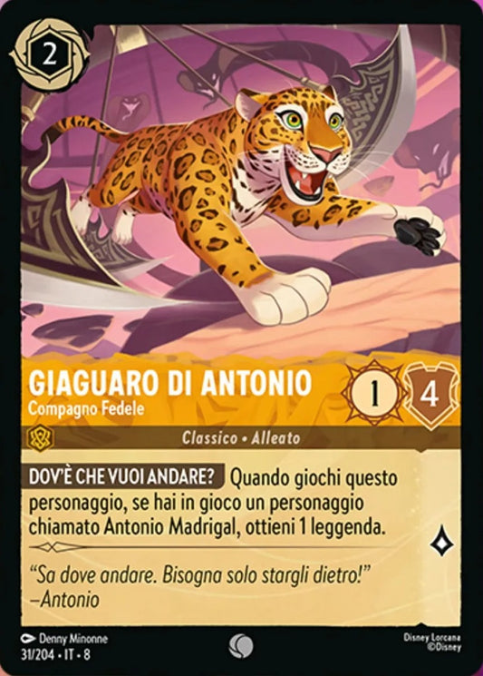 031/204-IT-8: Antonio's Jaguar - Faithful Companion