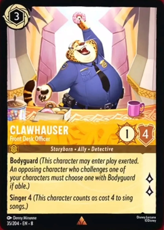 035/204-EN-8: Clawhauser - Front Desk Officer