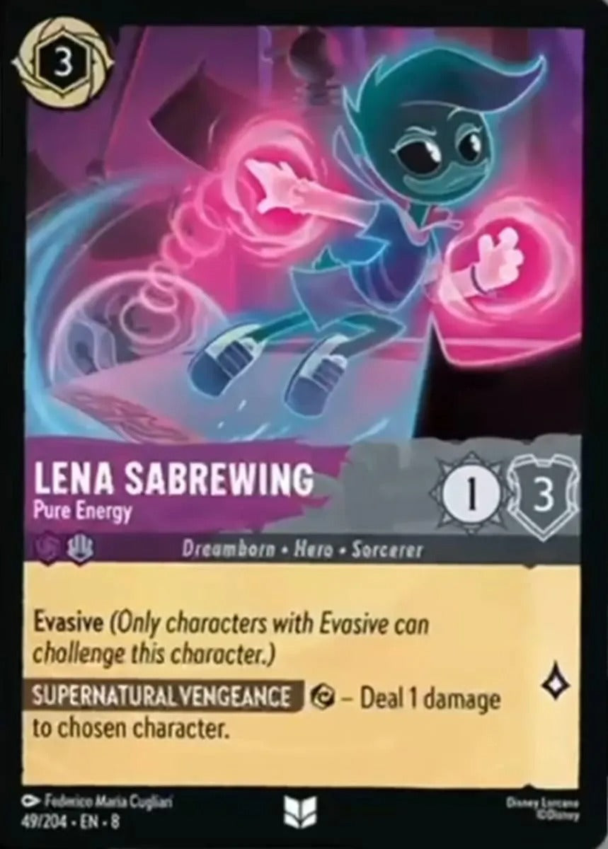 049/204-EN-8: Lena Sabrewing - Pure Energy