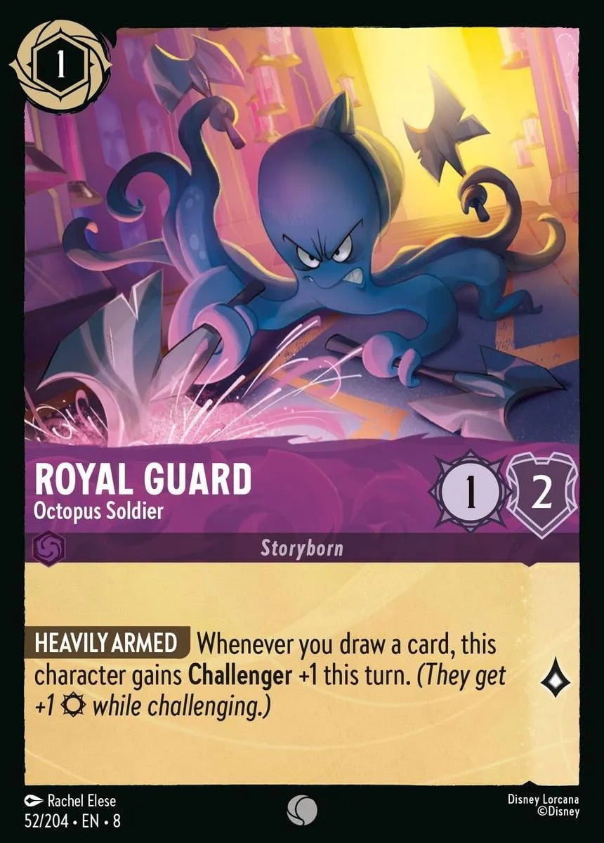 052/204-EN-8: Royal Guard - Octopus Soldier