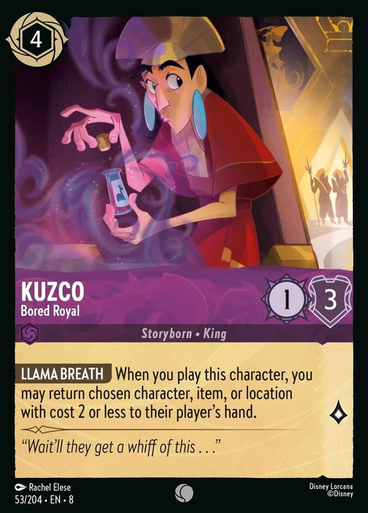 053/204-EN-8: Kuzco - Bored Royal