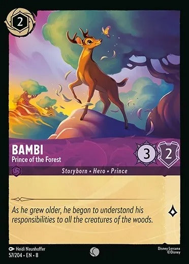 057/204-EN-8: Bambi - Prince of the Forest