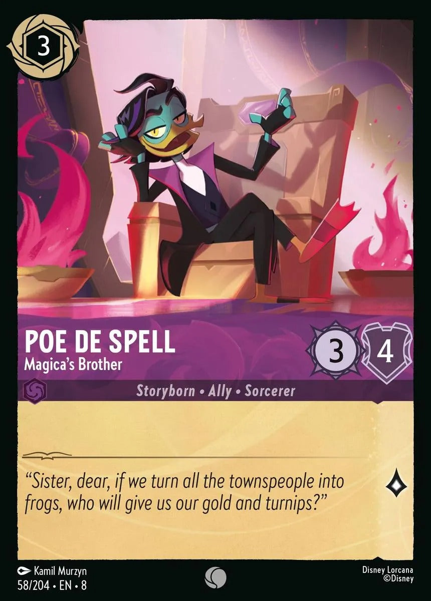 058/204-EN-8: Poe De Spell - Magica's Brother