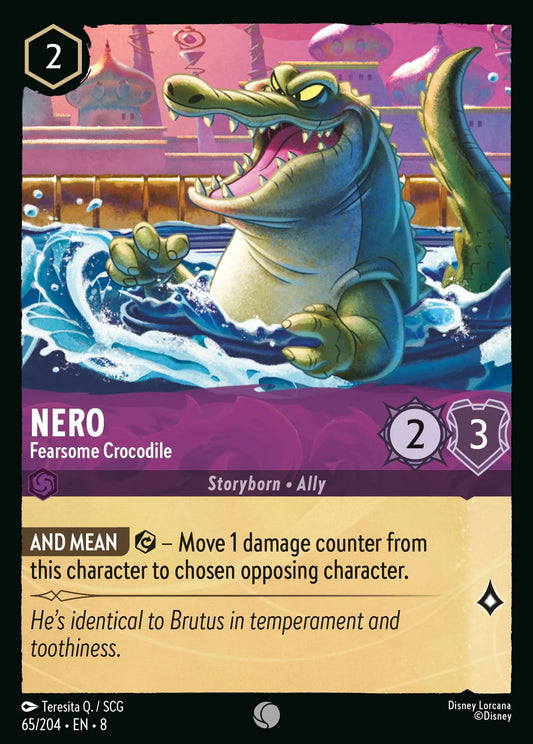 065/204-EN-8: Nero - Fearsome Crocodile