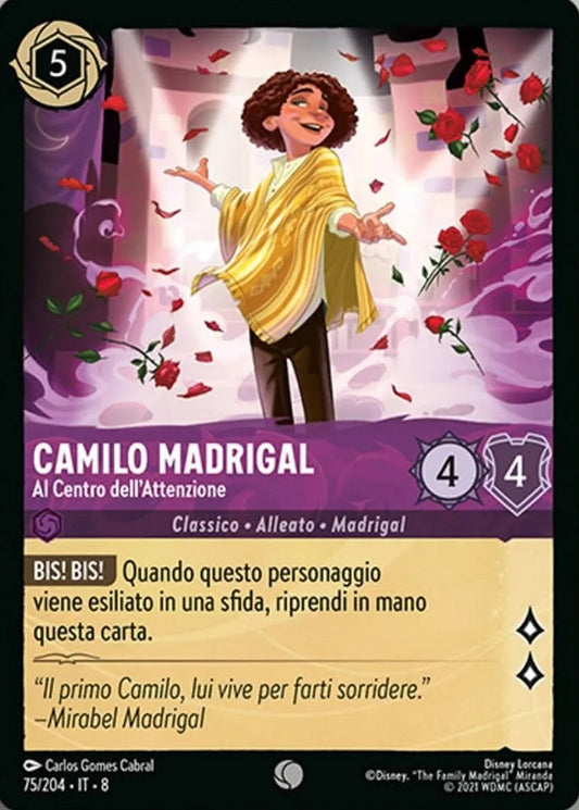 075/204-EN-8: Camilo Madrigal - Center of Attention