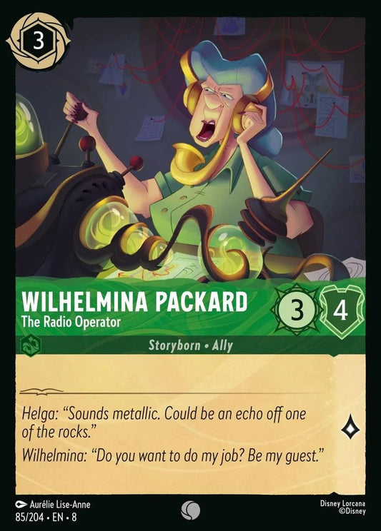 085/204-EN-8: Wilhelmina Packard - The Radio Operator