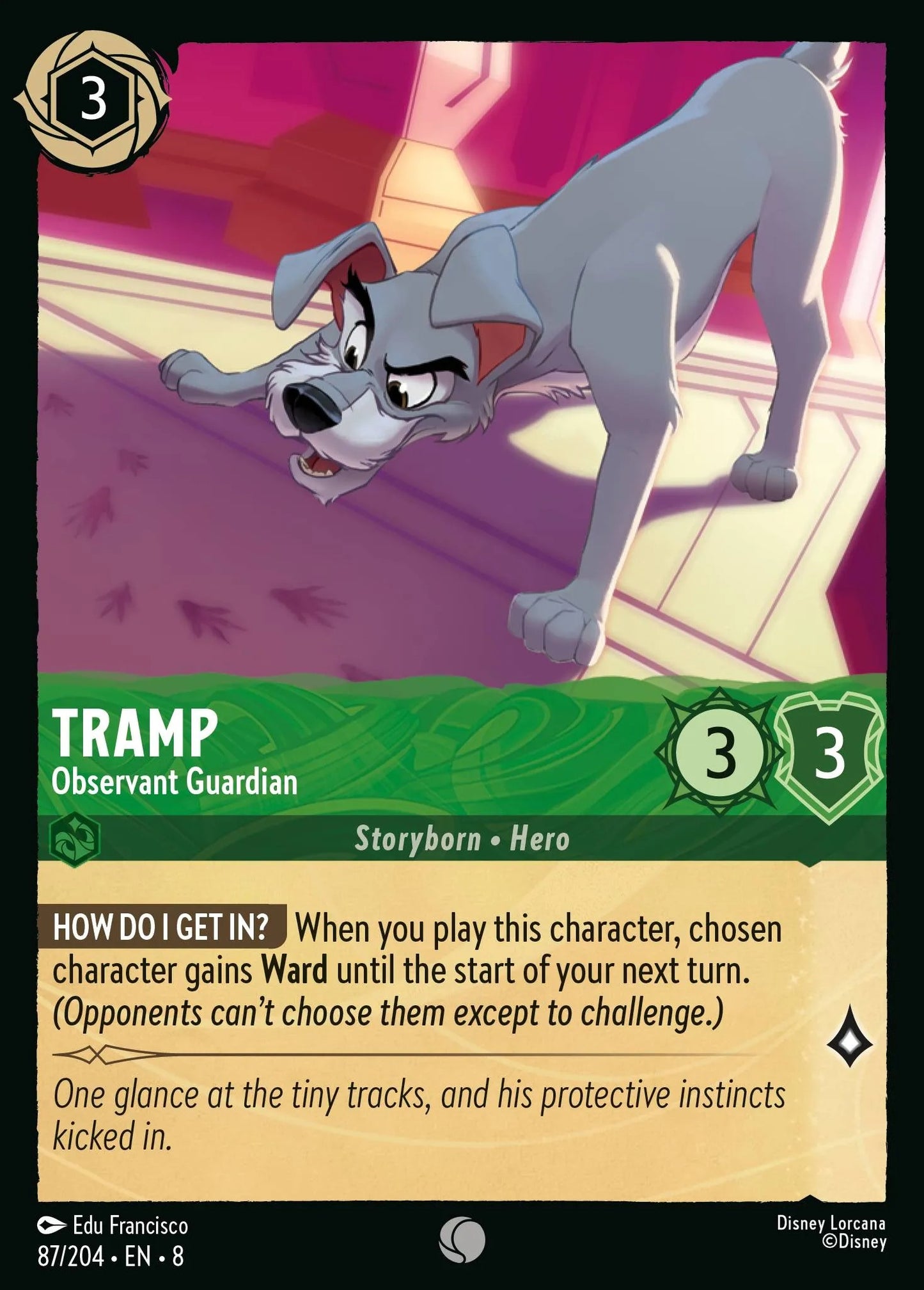 087/204-EN-8: Tramp - Observant Guardian