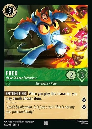 092/204-EN-8: Fred - Major Science Enthusiast