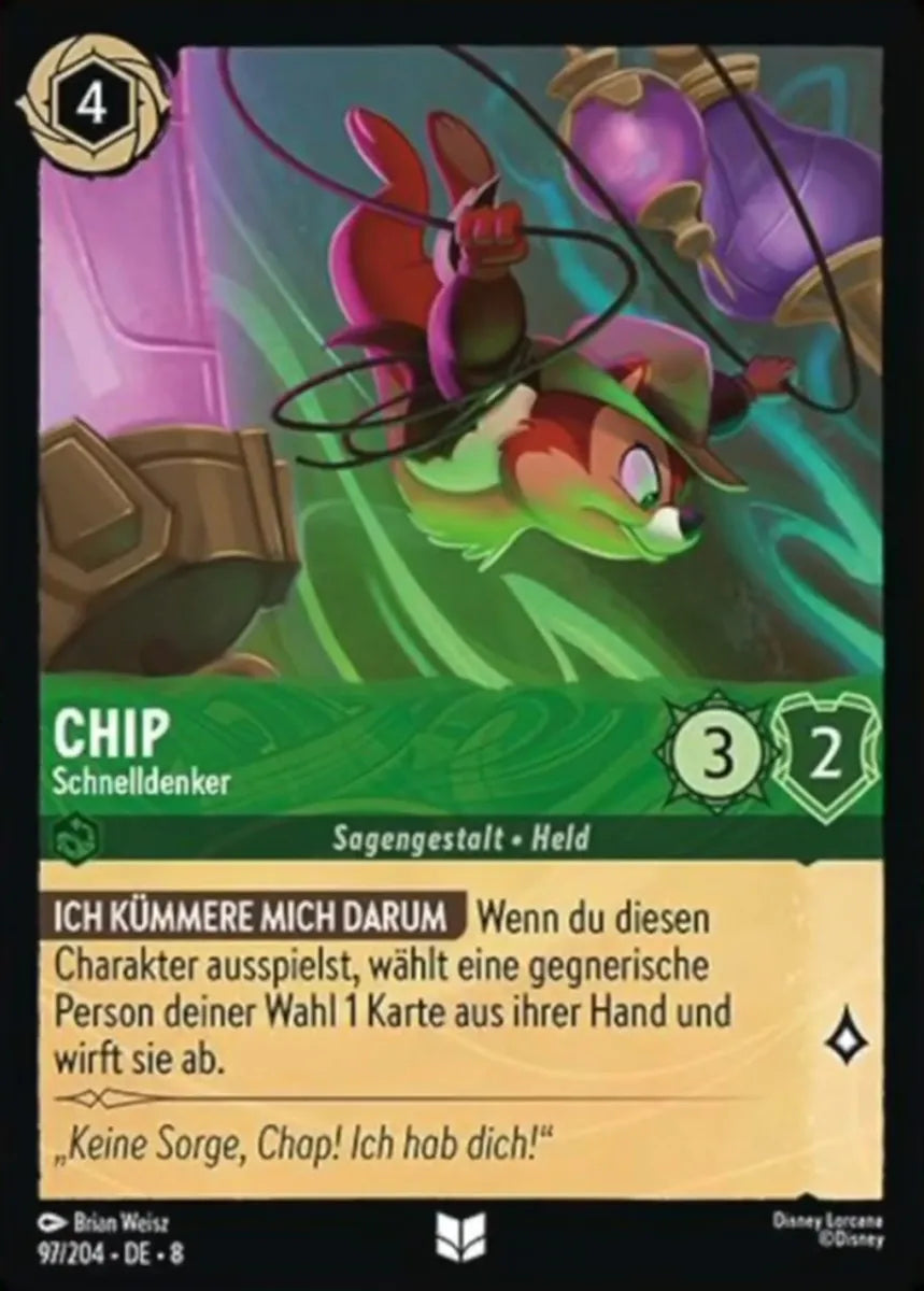 097/204-EN-8: Chip - Quick Thinker