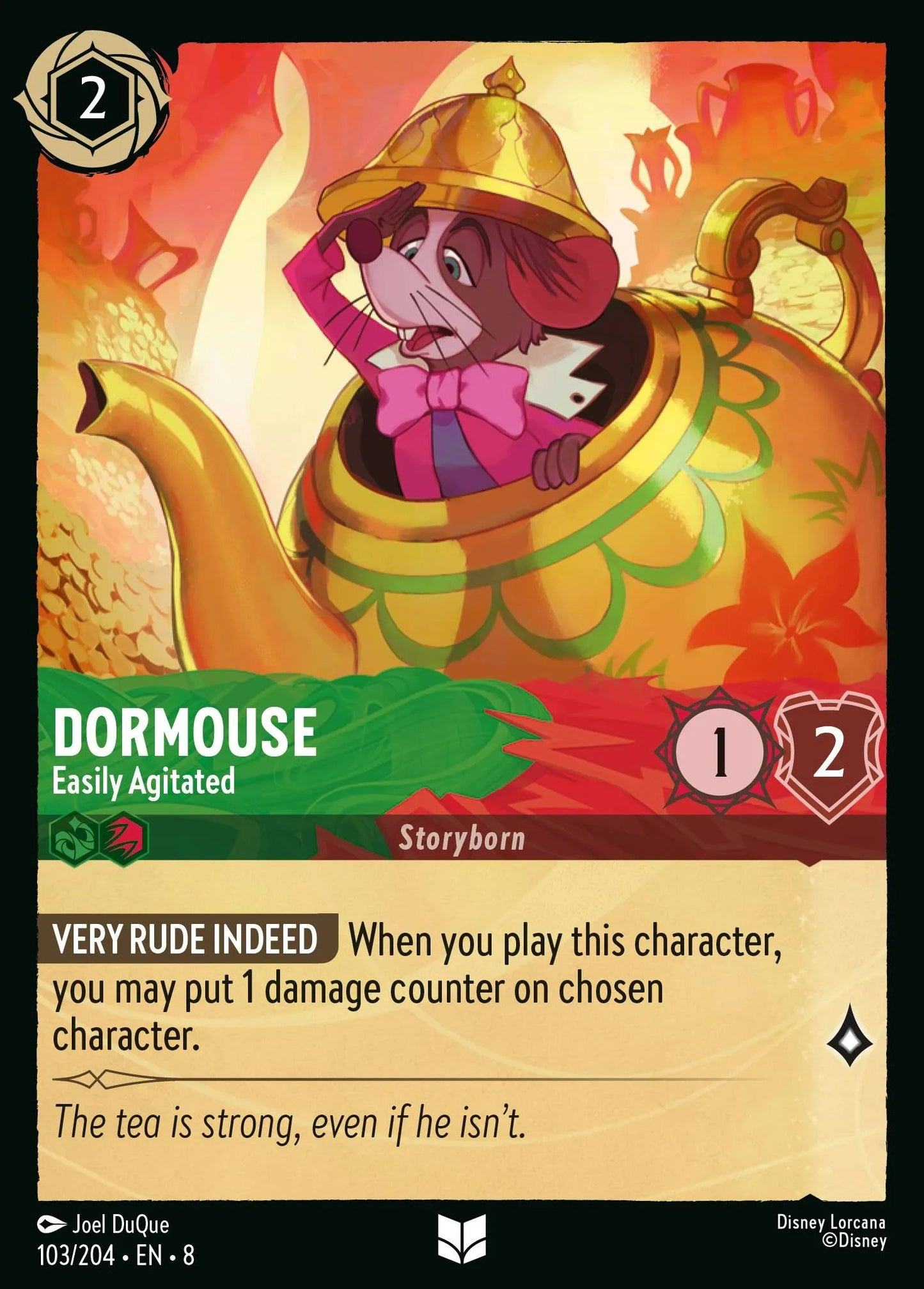 103/204-EN-8: Dormouse - Easily Agitated