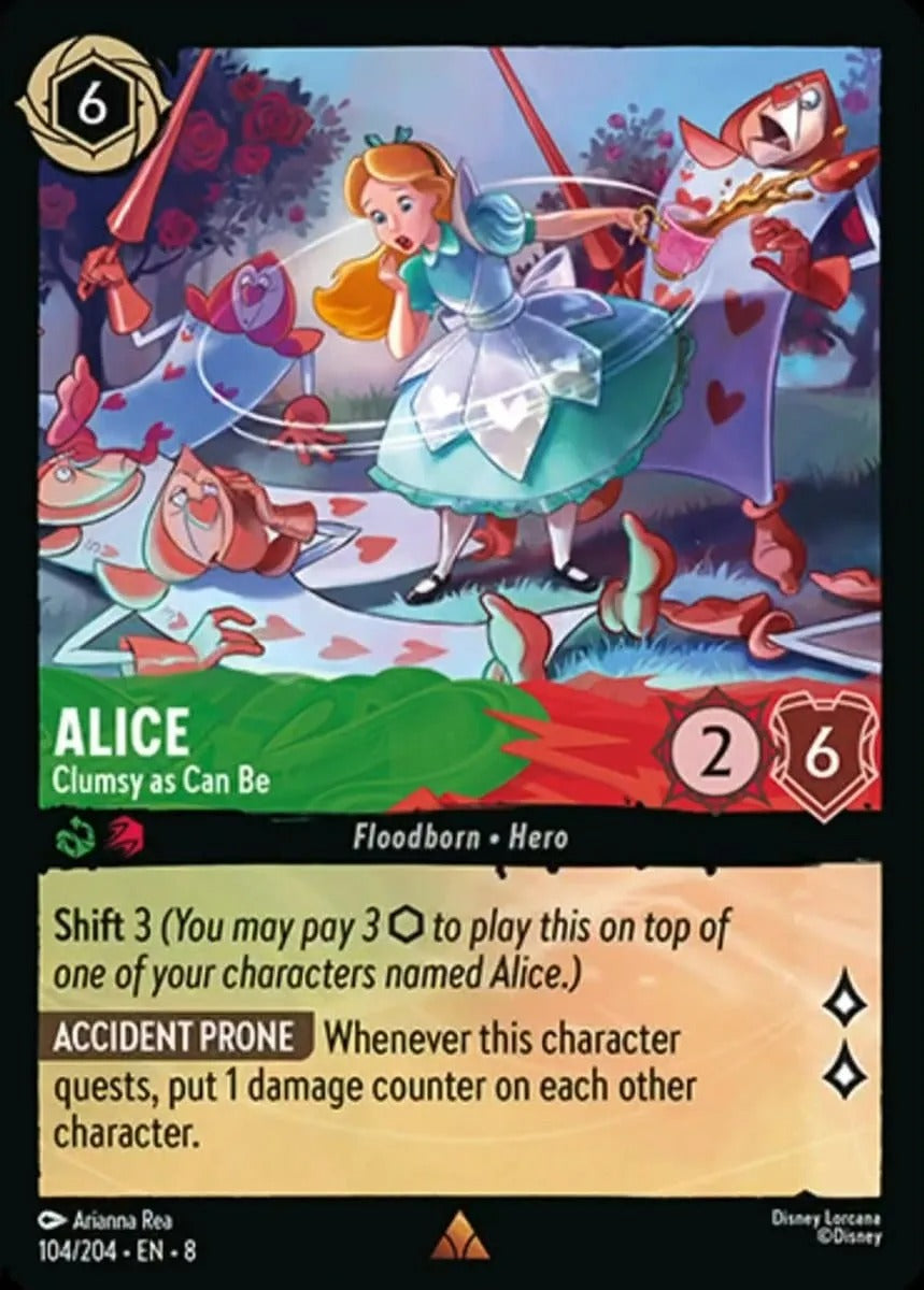 104/204-EN-8: Alice - Clumsy as Can Be
