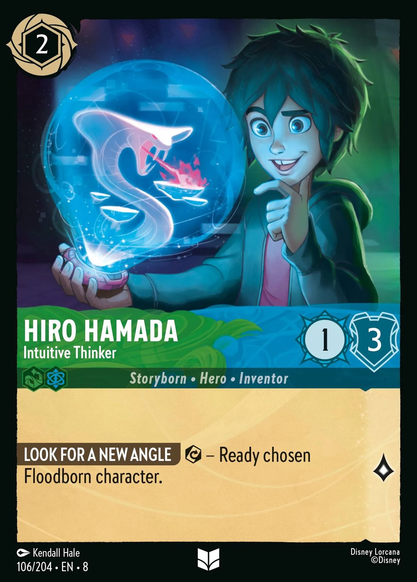 106/204-EN-8: Hiro Hamada - Intuitive Thinker