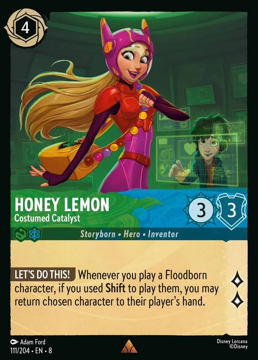 111/204-EN-8: Honey Lemon - Costumed Catalyst