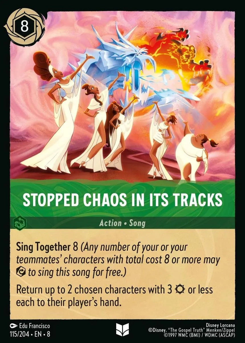 115/204-EN-8: Stopped Chaos in its Tracks