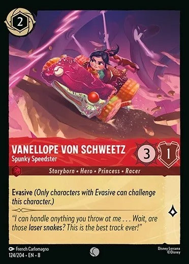 124/204-EN-8: Vanellope Von Schweetz - Spunky Speedster