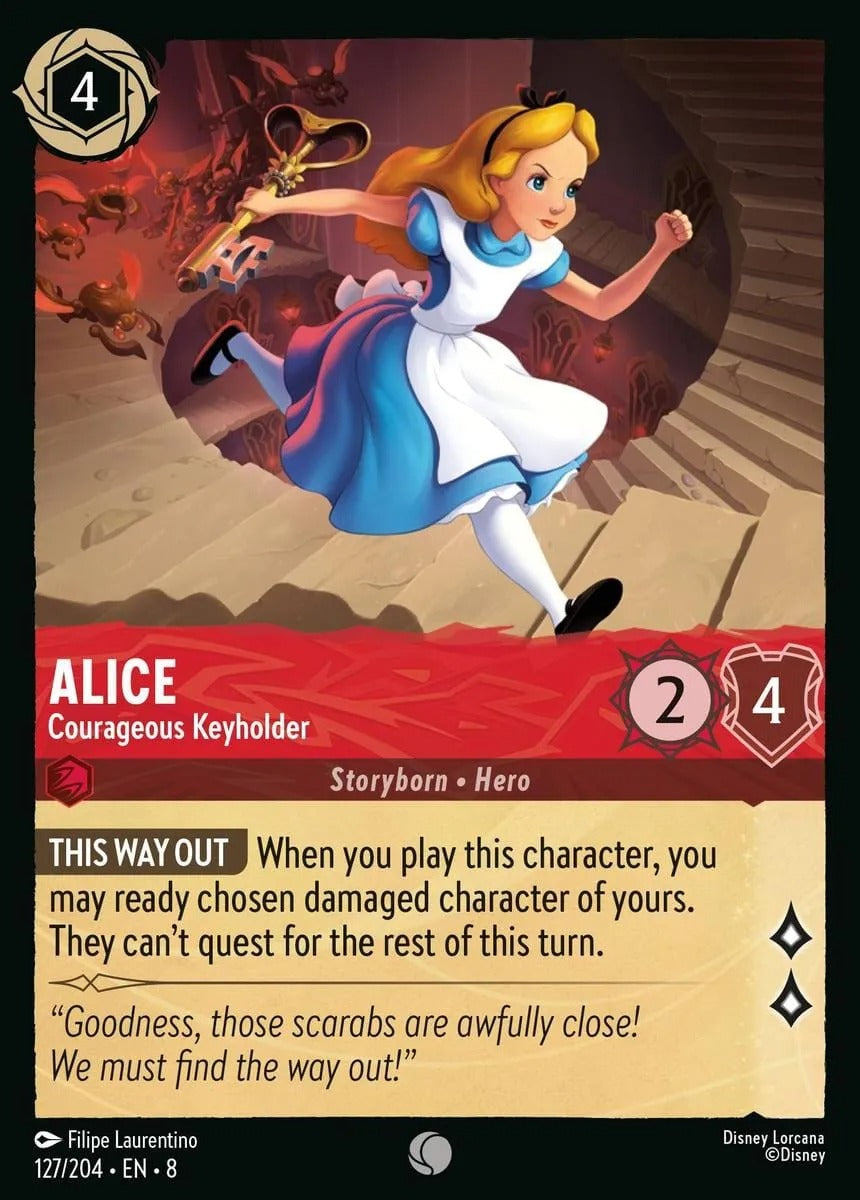 127/204-EN-8: Alice - Courageous Keyholder