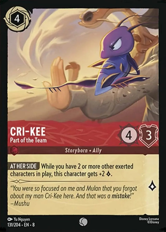 131/204-EN-8: Cri-Kee - Part of the Team