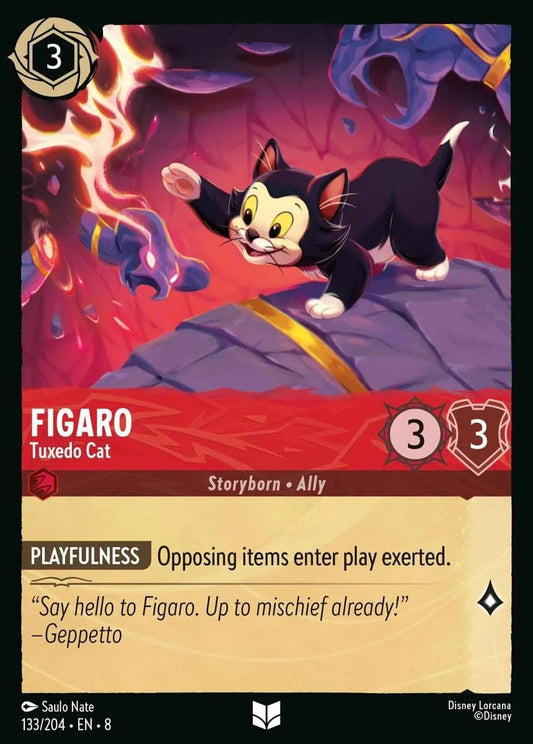 133/204-EN-8: Figaro - Tuxedo Cat