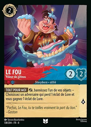 138/204-EN-8: LeFou - Cake Thief