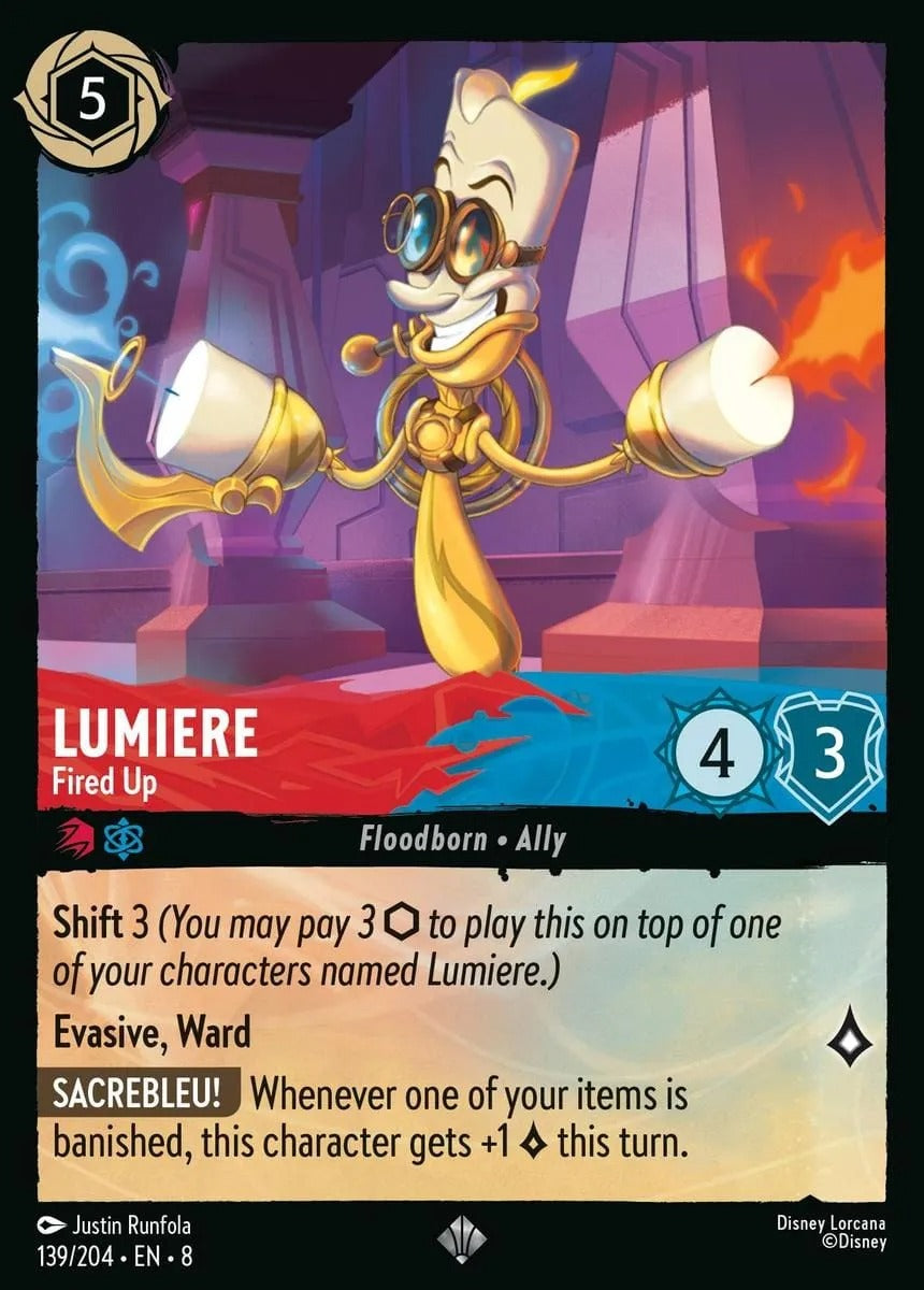 139/204-EN-8: Lumiere - Fired Up