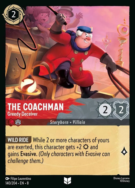 140/204-EN-8: The Coachman - Greedy Deceiver