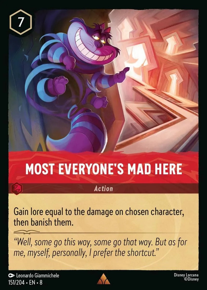 151/204-EN-8: Most Everyone's Mad Here